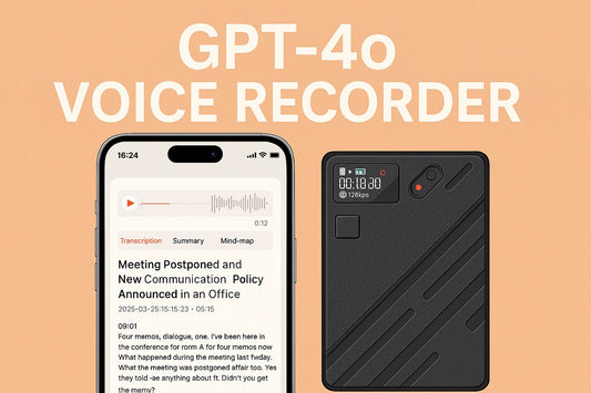 Discover the Features and Benefits of GPT-4o Voice Recorders