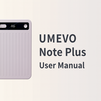 UMEVO Note Plus User Manual