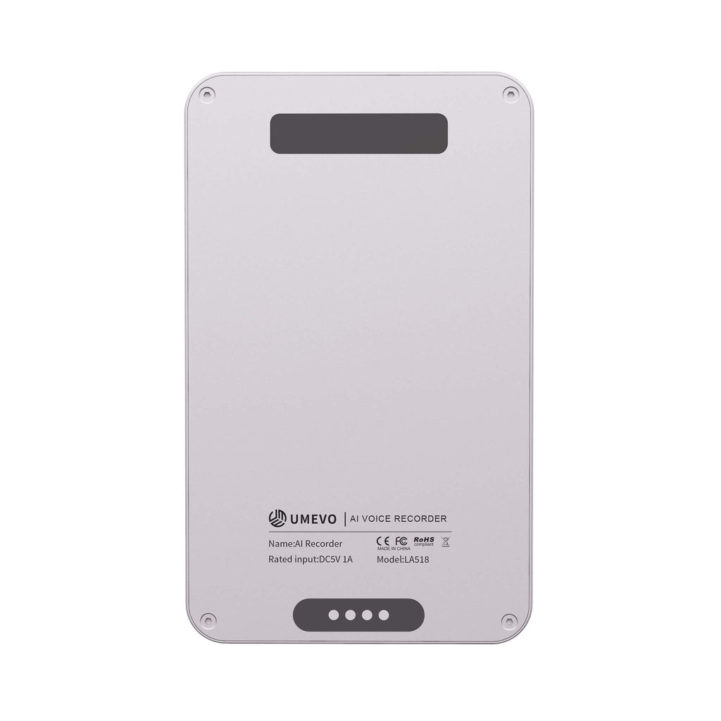 UMEVO LA518 Note Magnetic Call Recorder AI Voice Recorder, Transcribe & Summarize by ChatGPT