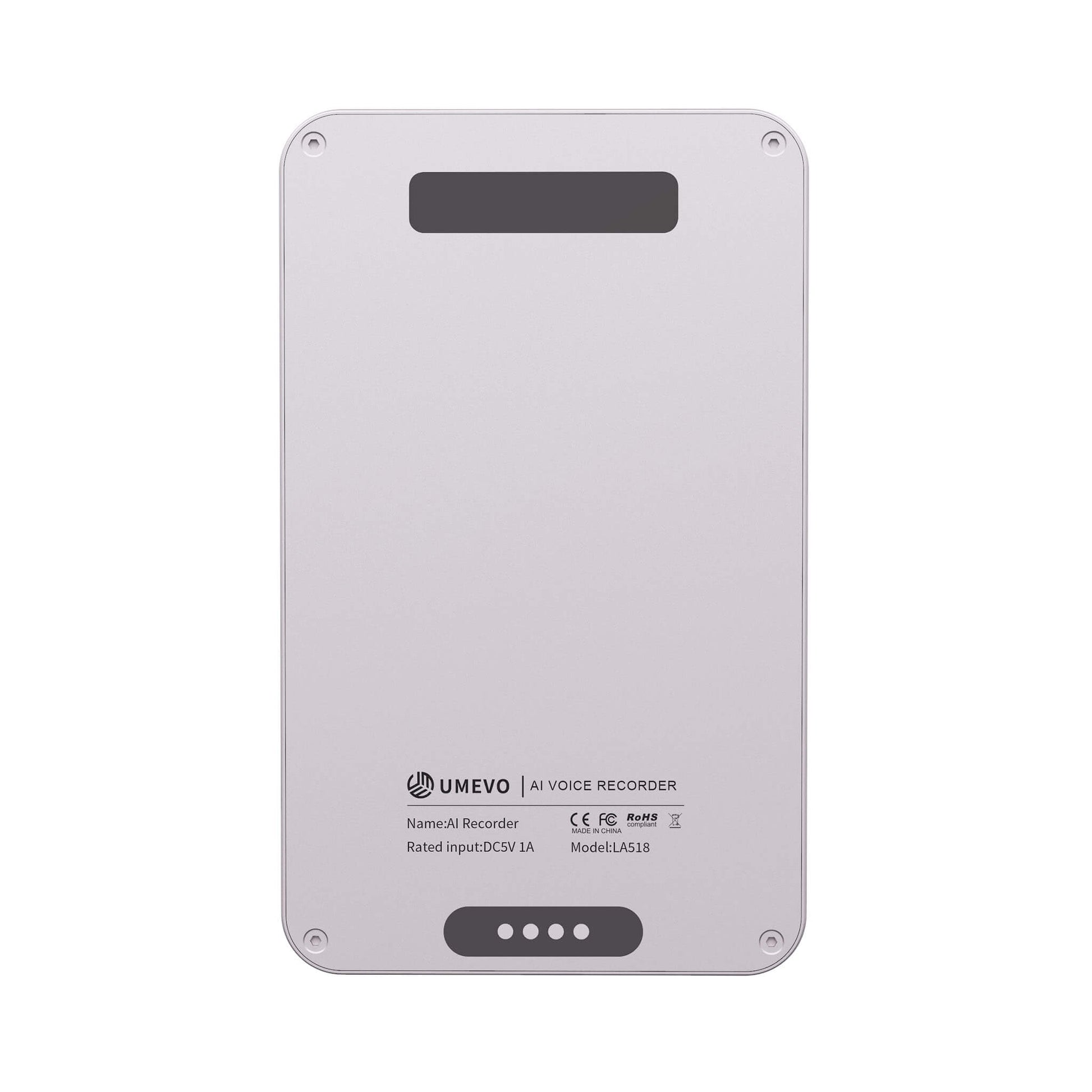 UMEVO LA518 Note Magnetic Call Recorder AI Voice Recorder, Transcribe & Summarize by ChatGPT