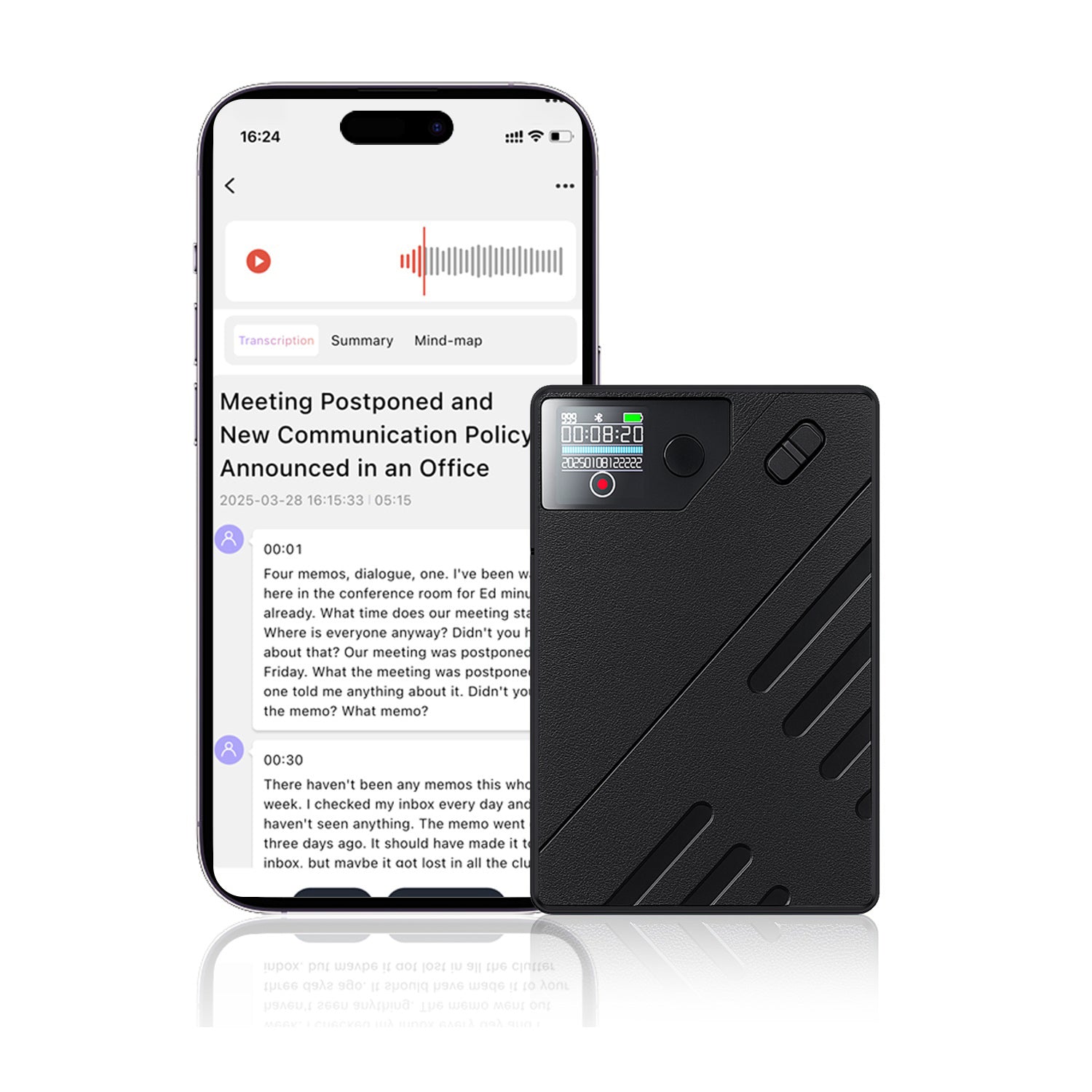 UMEVO Note - AI Voice Recorder - Accuracy Translation & Smart Summarization