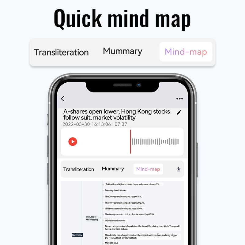 UMEVO-SL Note With Screen AI Voice Recorder, Transcribe & Summarize by ChatGPT