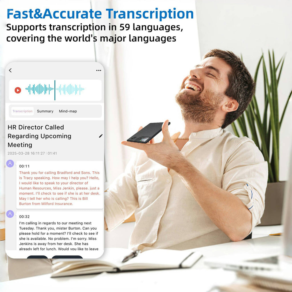 UMEVO Note - AI Voice Recorder - Accuracy Translation & Smart Summarization