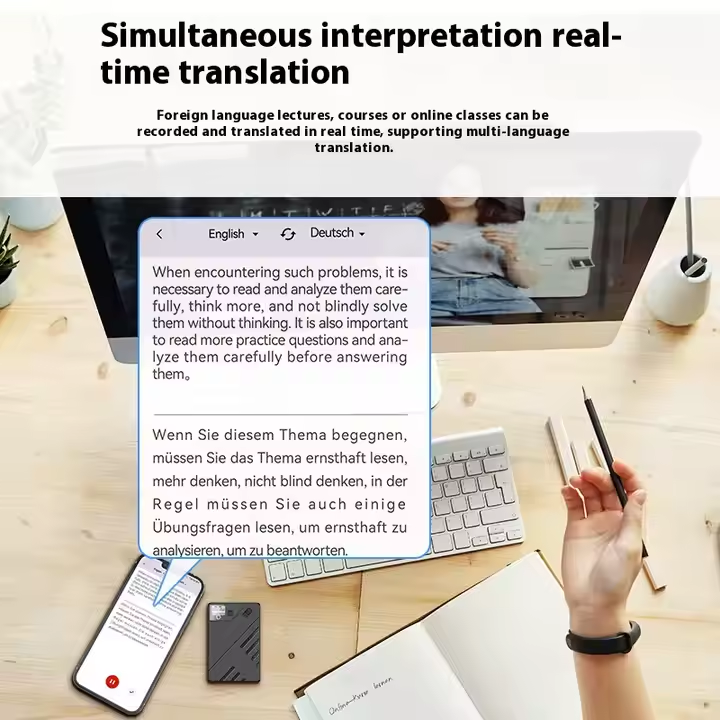 UME AI Voice Recorder - Accuracy Translation | Smart Summarization